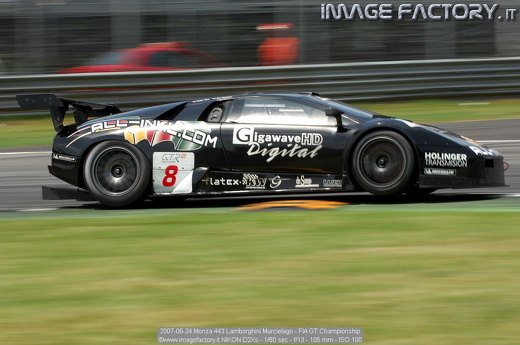 2007-06-24 Monza 443 Lamborghini Murcielago - FIA GT Championship
